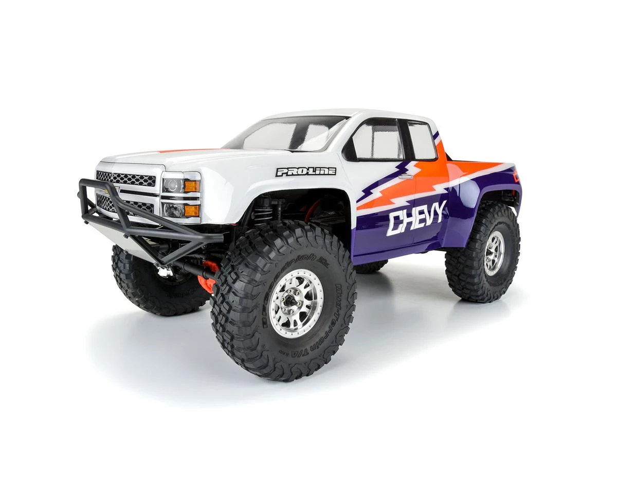Pro-Line 1/10 2015 Chevy Silverado Pre-Runner Rock Crawler Body (12.3") (Clear) 10 Pro-Line 1/10 2015 Chevy Silverado Pre-Runner Rock Crawler Body (12.3") (Clear) - Image 10