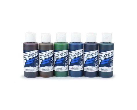 Pro-Line RC Body Airbrush Paint Candy Set (6) 1 Pro-Line RC Body Airbrush Paint Candy Set (6)