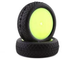 Pro-Line Electron 2.2" 2WD Front Buggy Pre-Mounted Tires (2) (Yellow) (MC) w/12mm Hex