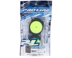 Pro-Line Electron 2.2" 2WD Front Buggy Pre-Mounted Tires (2) (Yellow) (MC) w/12mm Hex -Pro-Line Sales Store pro8239 12 2