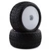 Pro-Line Positron 2.2" Rear Buggy Pre-Mounted Tires (2) (White) (MC) w/12mm Hex