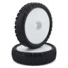 Pro-Line Prism 2.2" 2WD Front Buggy Pre-Mounted Carpet Tires (White) (2) (Z3) w/12mm Hex & w/Narrow Wheel