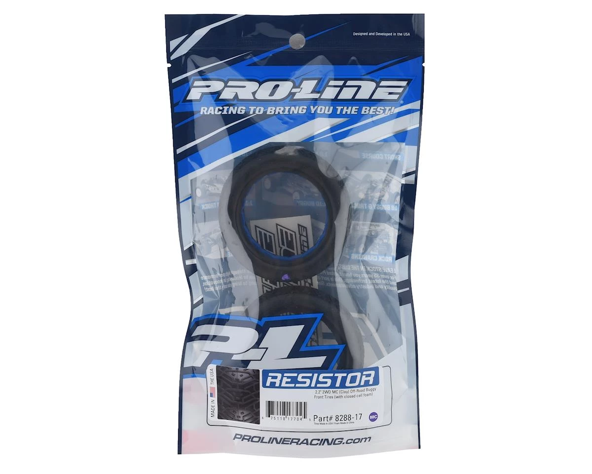 Pro-Line Resistor 2.2" 2WD Buggy Front Tires (2) (MC) 2 Pro-Line Resistor 2.2" 2WD Buggy Front Tires (2) (MC) - Image 2