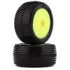 Pro-Line Mini-B Rear Pre-Mounted Prism Carpet Tire (Yellow) (2) (Z3)