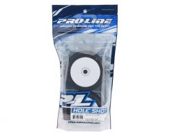 Pro-Line Hole Shot 2.0 Pre-Mounted 1/8 Buggy Tires (2) (White) (S3) w/Lightweight Wheel & 17mm Hex -Pro-Line Sales Store pro9041 233 2