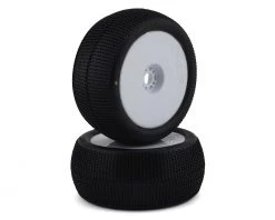 Pro-Line Buck Shot Pre-Mounted VTR 4.0" Standard Offset 1/8 Truck Tires (2) (S3) (White)