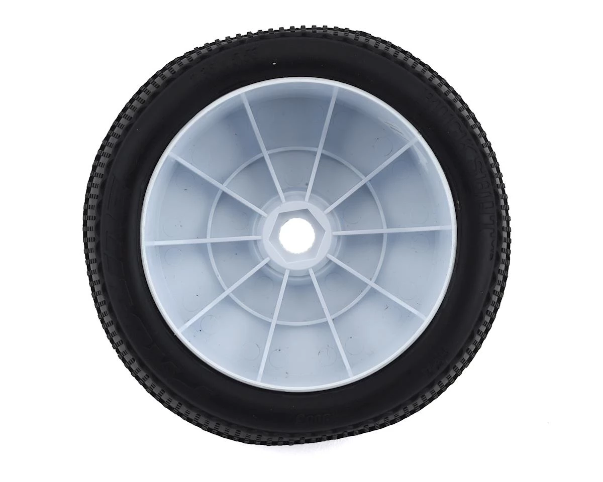 Pro-Line Buck Shot Pre-Mounted VTR 4.0" Standard Offset 1/8 Truck Tires (2) (S3) (White) 2 Pro-Line Buck Shot Pre-Mounted VTR 4.0" Standard Offset 1/8 Truck Tires (2) (S3) (White) - Image 2