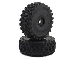 Pro-Line Badlands MX Pre-Mounted 1/8 Buggy Tires (Black) (2) (M2) w/Velocity V2 Wheel