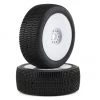 Pro-Line Convict Pre-Mounted 1/8 Buggy Tires (2) (White) (S3) w/Lightweight Wheel