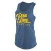 Pro-Line Retro Racerback Ladies Tank Top (Blue Heather) (L)
