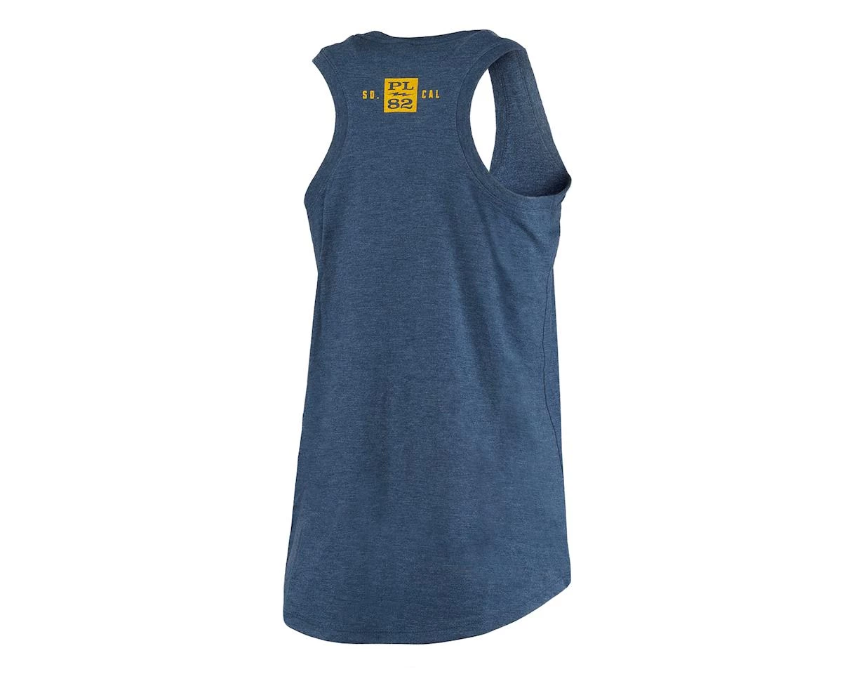 Pro-Line Retro Racerback Ladies Tank Top (Blue Heather) (L) 2 Pro-Line Retro Racerback Ladies Tank Top (Blue Heather) (L) - Image 2