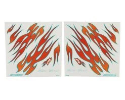 Pro-Line Hot Rod Shop Universal Body Graphics Kit (Red/Blue)