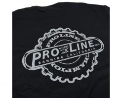 Pro-Line Manufactured T-Shirt (Black) (M) -Pro-Line Sales Store pro9855 02 3