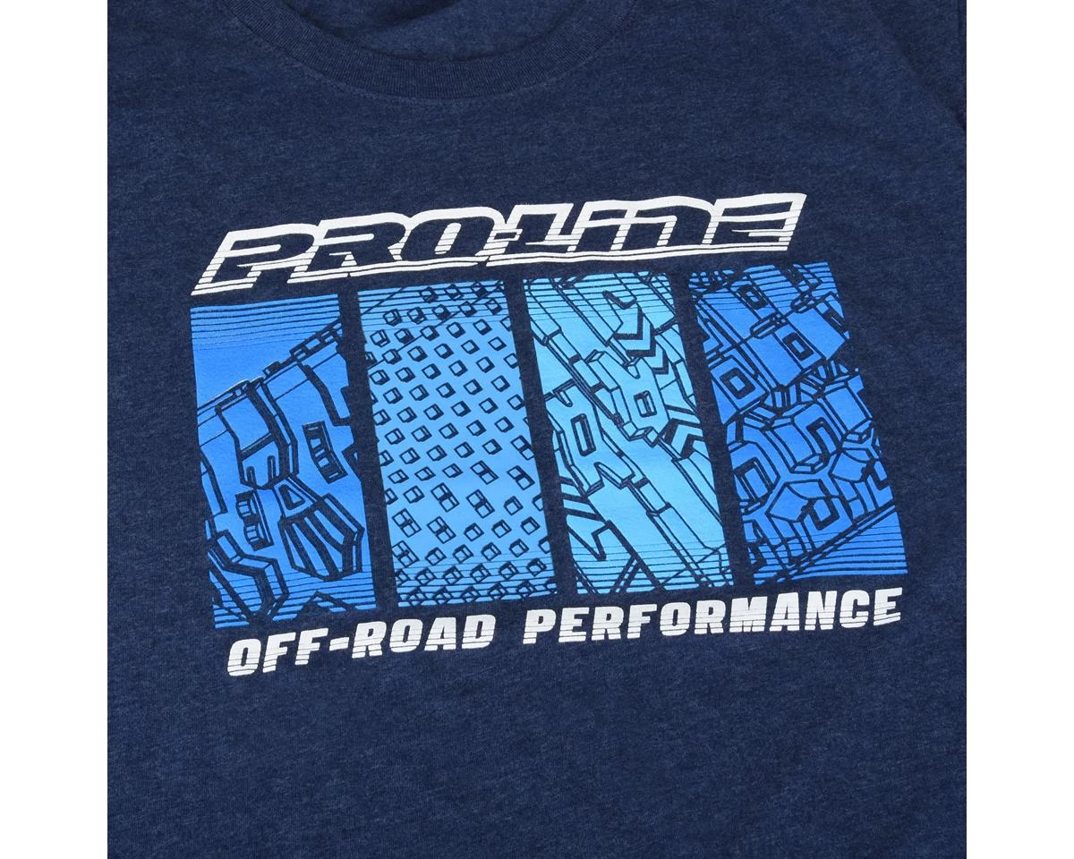 Pro-Line Quarter Tread T-Shirt (Navy) (2XL) 3 Pro-Line Quarter Tread T-Shirt (Navy) (2XL) - Image 3